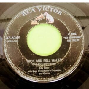 Kay Starr - Rock and Roll Waltz‎ / Changed Mind Thousand Times - 45rpm Record 7"